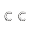 Beginnings Initial Stud Earrings