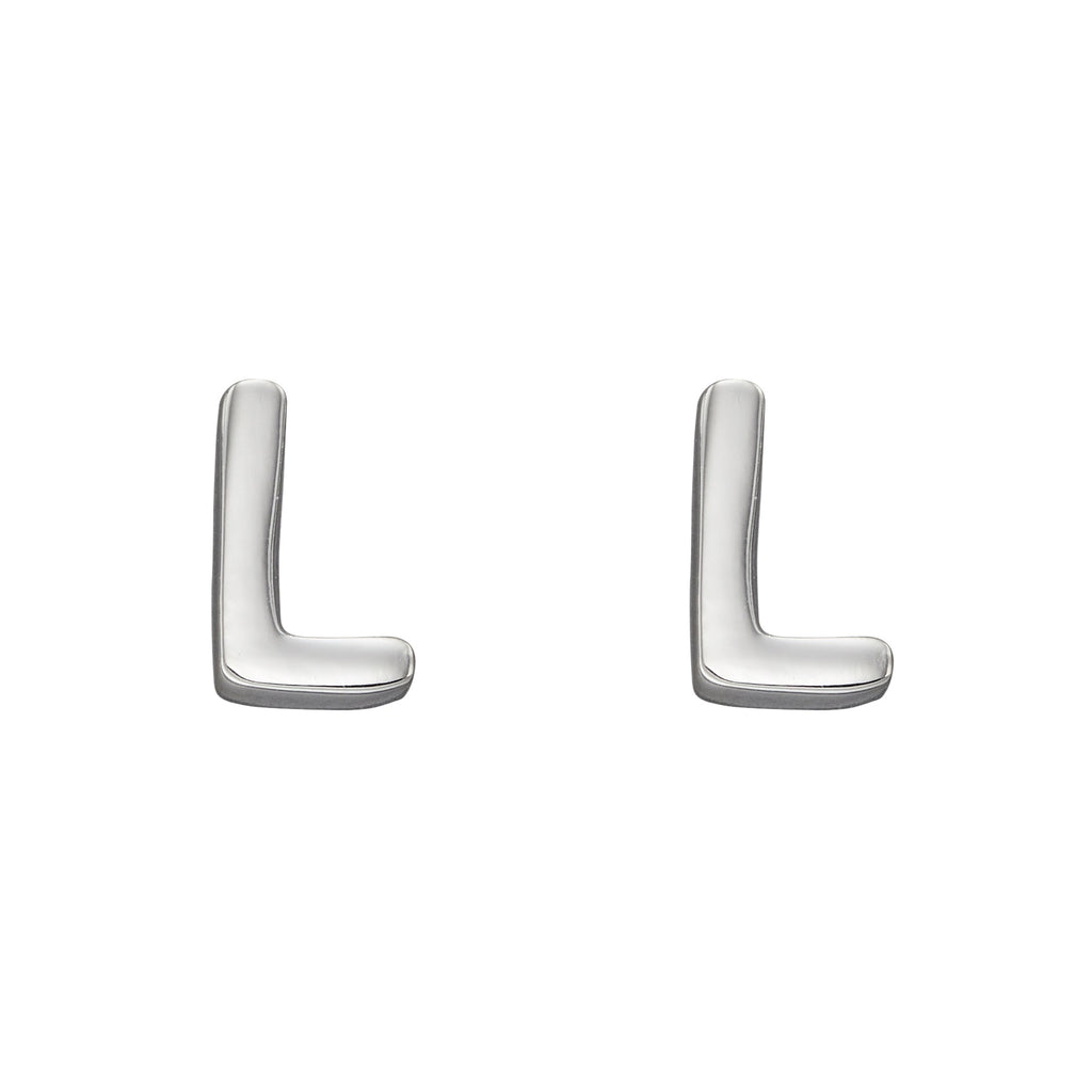 Beginnings Initial Stud Earrings