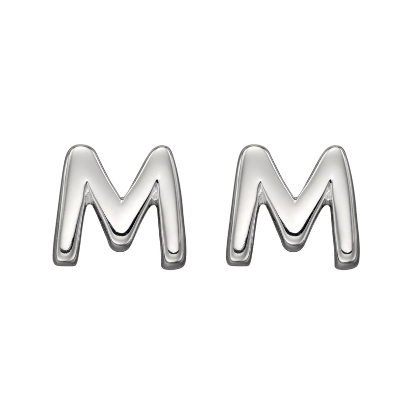 Beginnings Initial Stud Earrings
