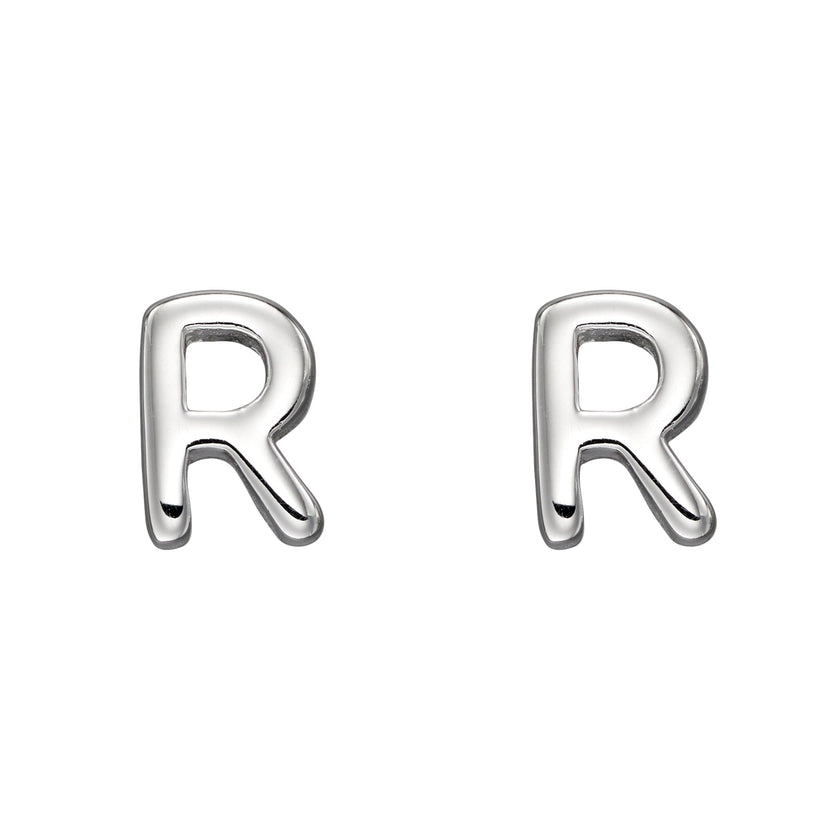 Beginnings Initial Stud Earrings