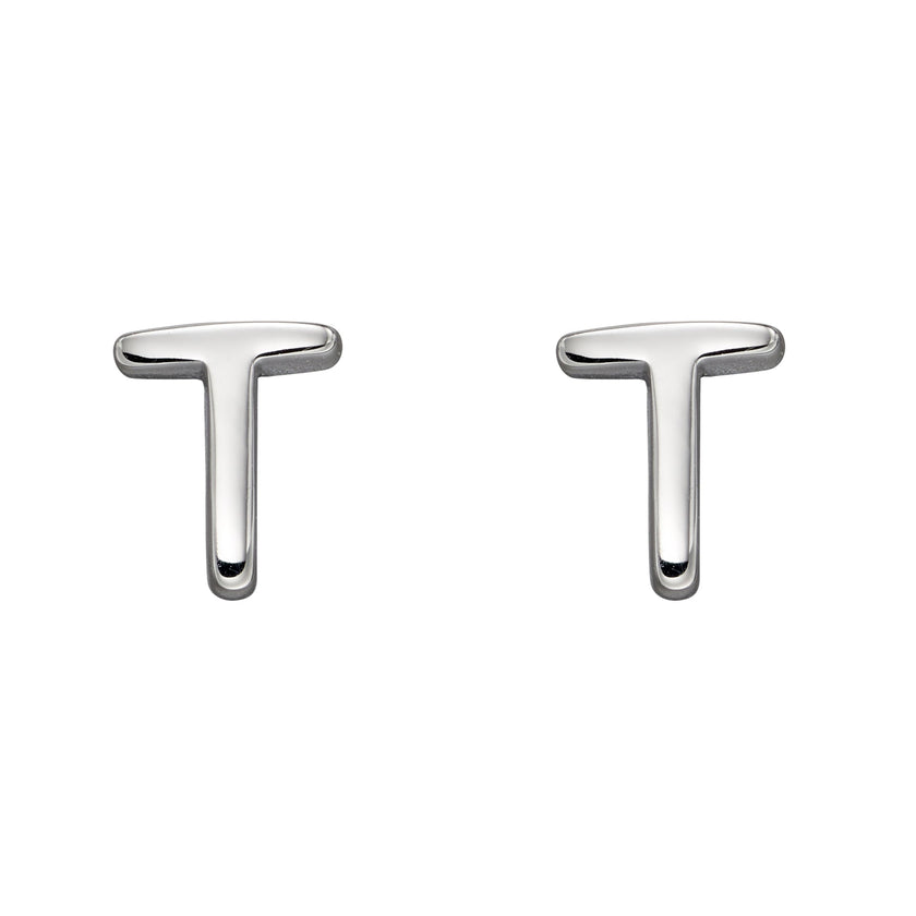 Beginnings Initial Stud Earrings