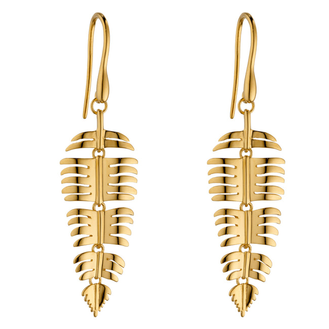 Pendientes Colgantes Hojas de Palma Beginnings