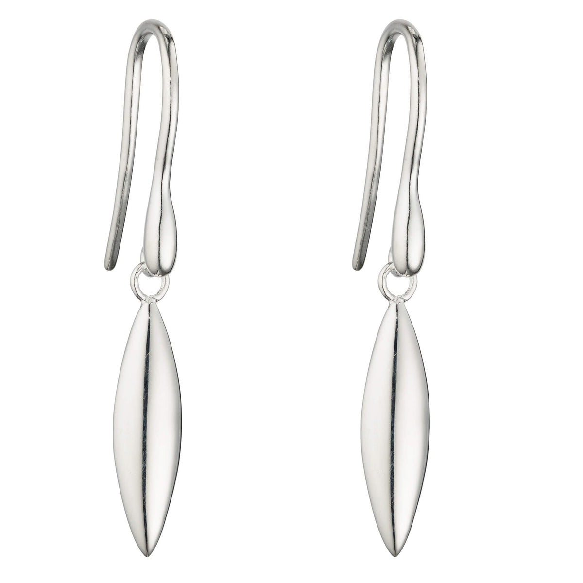 Beginnings Navette Shaped Drop Earrings