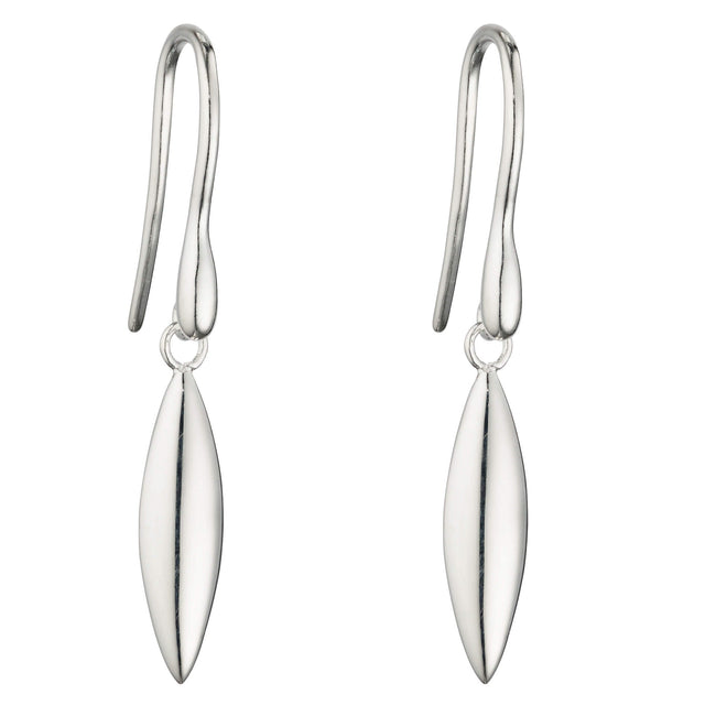 Beginnings Navette Shaped Drop Earrings