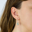 Pendientes colgantes Beginnings Curve Surround