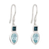 Beginnings Iris Petal Drop Earrings