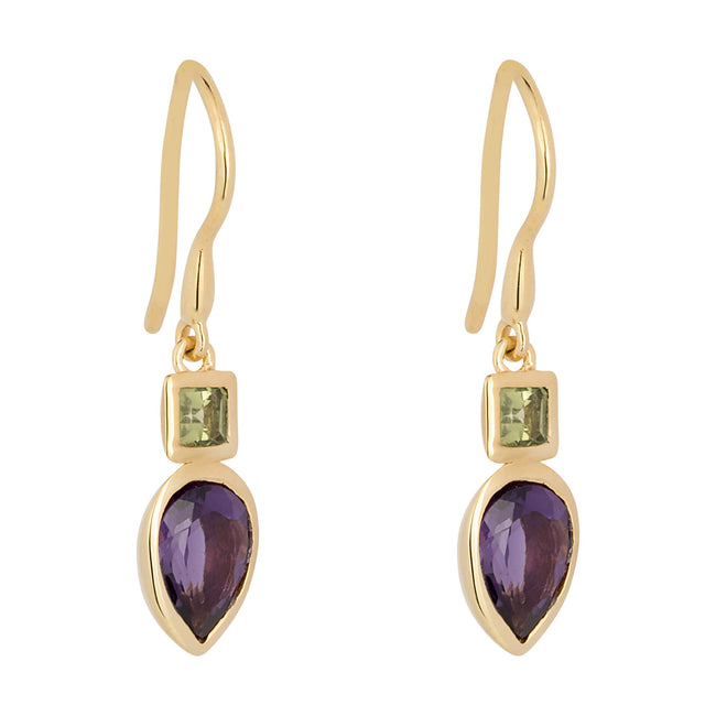 Pendientes Beginnings Iris Petal