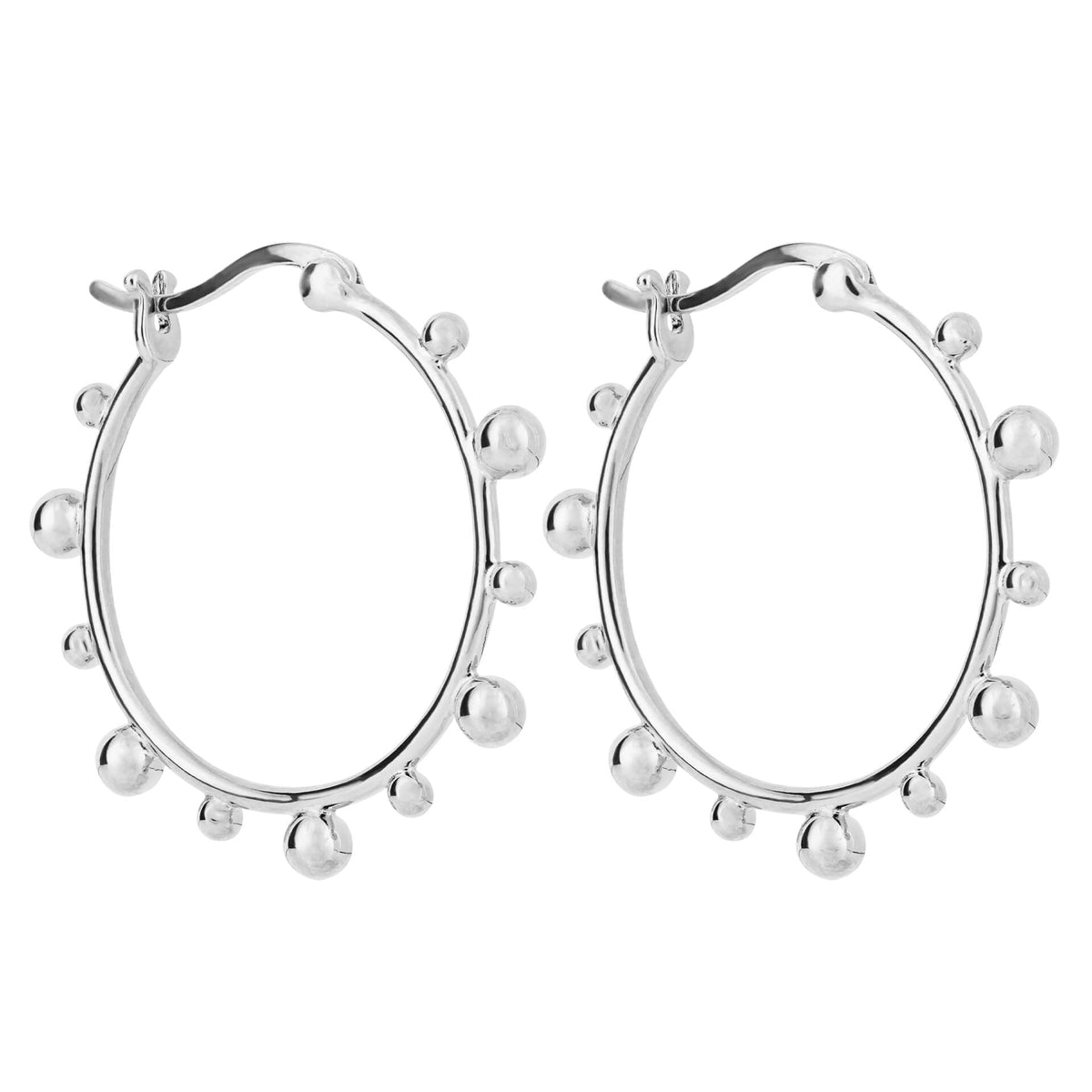 Beginnings Ball Hoop Earrings
