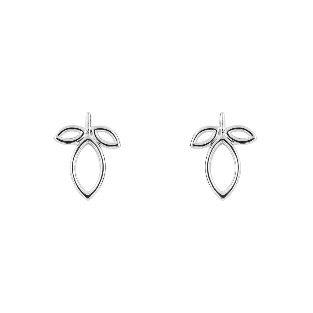 Beginnings Leaf Trio Stud Earrings