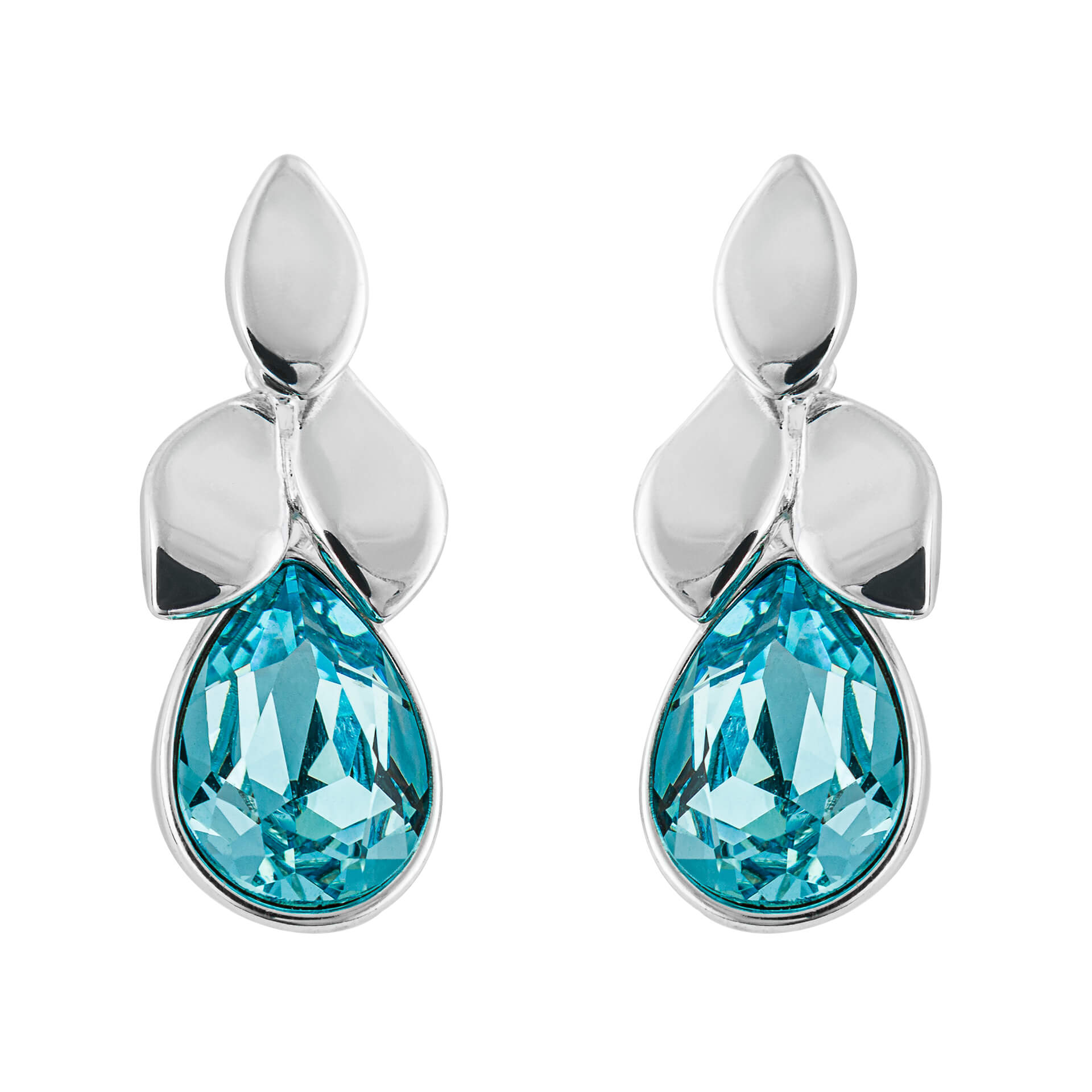 Beginnings Petal Drop Ohrstecker mit Kristall