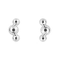 Beginnings Triple Ball Stud Earrings