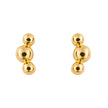 Beginnings Triple Ball Stud Earrings