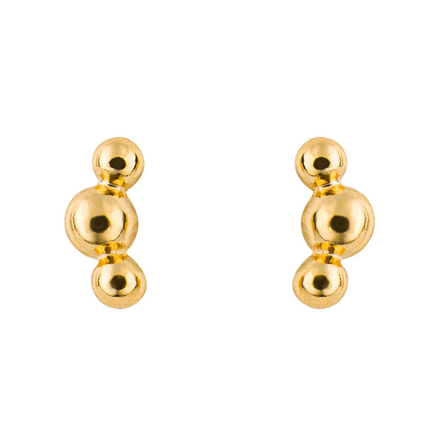 Pendientes de bola triple Beginnings