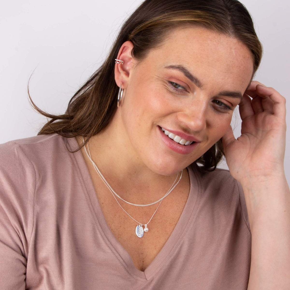 Beginnings Square Cut Hoop Earrings