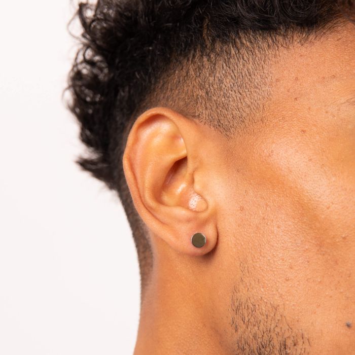Fred Bennett Plain Round Stud Earrings