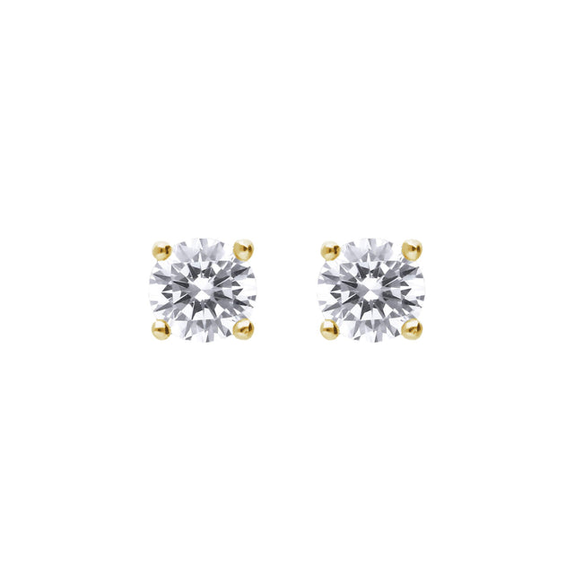 Pendientes Diamonfire de Cuatro Garras tipo Carat
