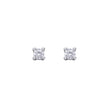 Diamonfire Four Claw Solitaire Stud Earrings