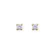 Diamonfire Four Claw Solitaire Stud Earrings