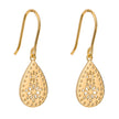 Beginnings Cut Out Lace Pattern Drop Earrings