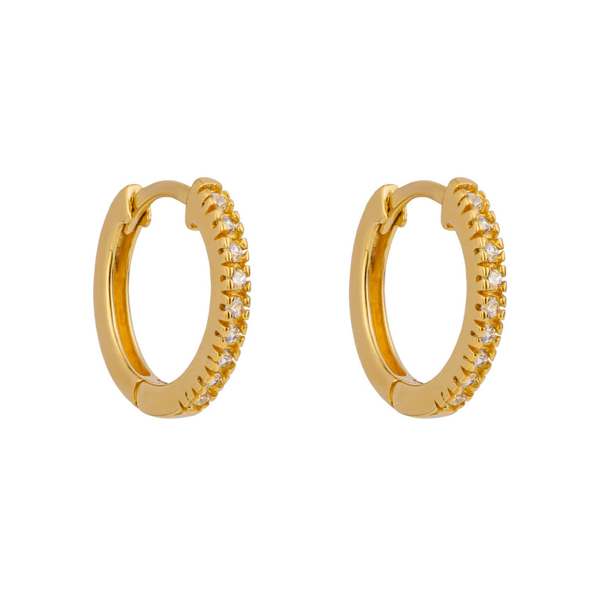 Beginnings Thin Hoop Earrings