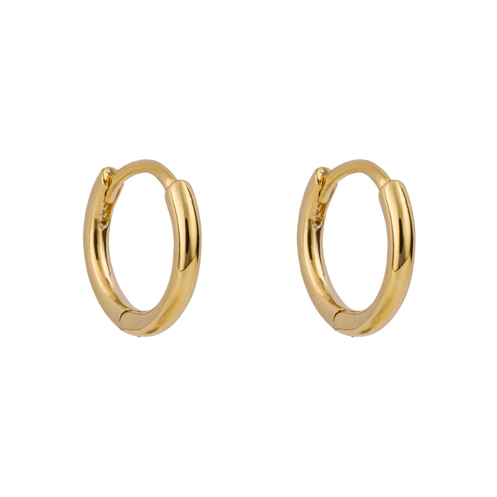 Beginnings Plain Hoop Earrings