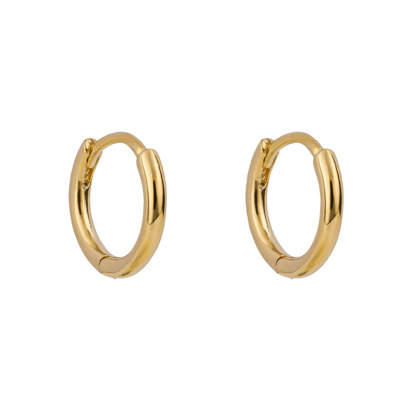 Beginnings Plain Hoop Earrings