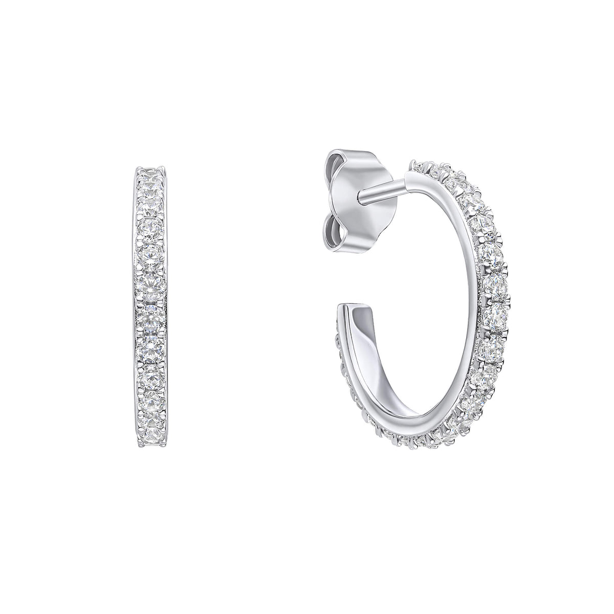 Diamonfire Zirkonia 3/4 Creolen