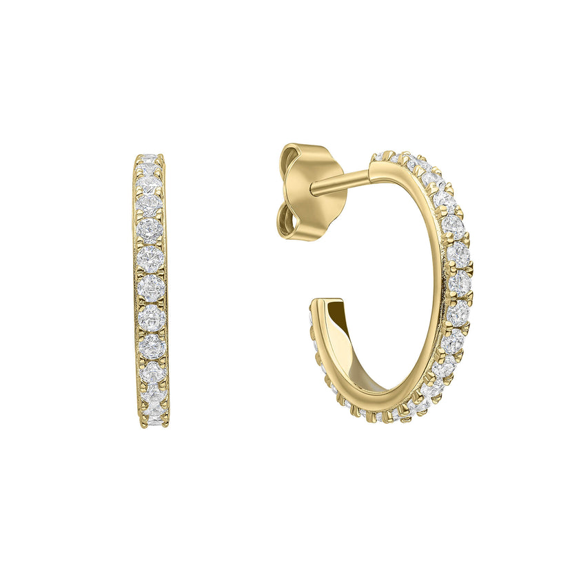 Diamonfire Zirkonia 3/4 Creolen