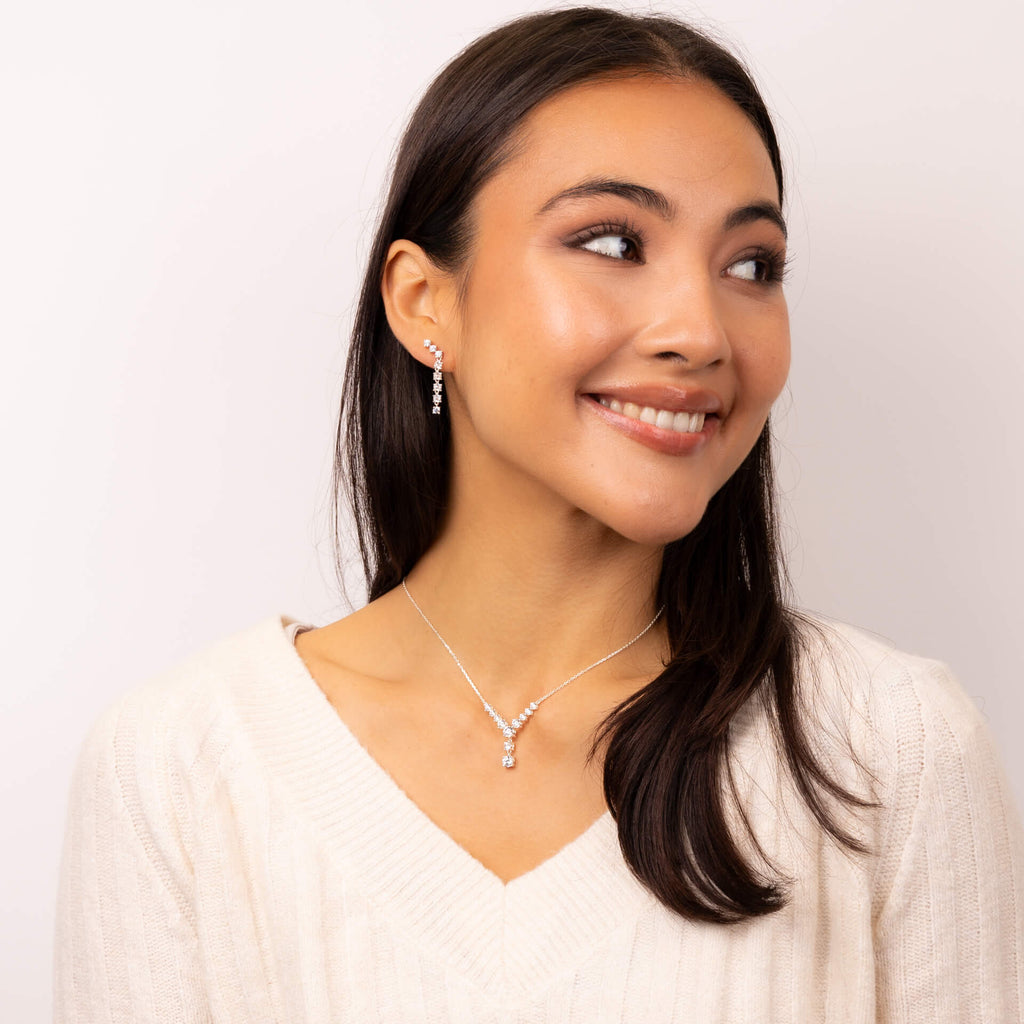 Anfänge Farbverlauf Lariat-Kette
