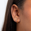 Beginnings Crystal Hoop Earrings