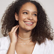 Beginnings Crystal Hoop Earrings