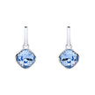 Beginnings Cushion Cut Crystal Drop Stud Earrings