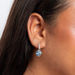Beginnings Cushion Cut Crystal Drop Stud Earrings