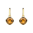 Beginnings Cushion Cut Crystal Drop Stud Earrings