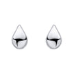 Beginnings Highly Polished Droplet Stud Earrings