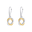Beginnings Woven Circle Drop Earrings