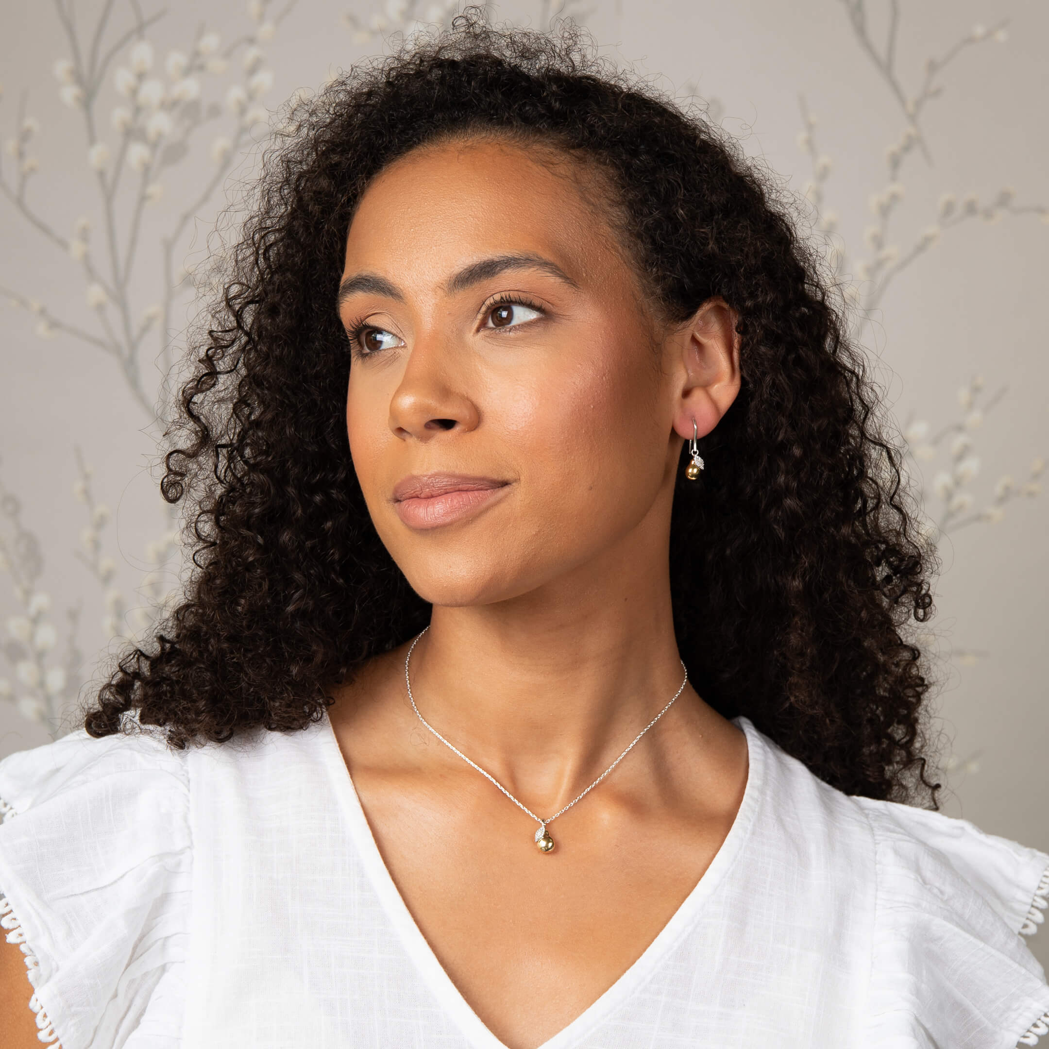 Laura Ashley Fashion Pear Necklace