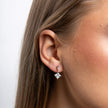 Diamonfire Prinzessschliff Ohrhänger