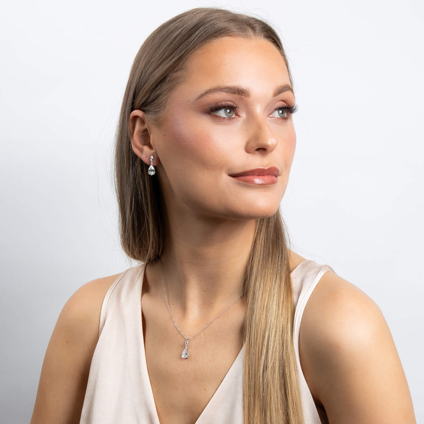 Diamonfire Ohrringe mit Tropfen und Marquise-Schliff