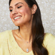 Laura Ashley Silver Heritage Daffodil Necklace