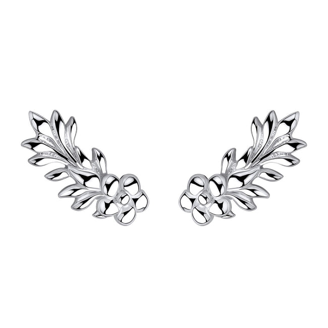 Laura Ashley Silver Naunton Folly Crawler Earrings
