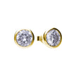 Diamonfire Bezel Set Carat Stud Earrings