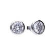 Diamonfire Bezel Set Carat Stud Earrings