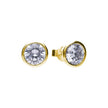 Diamonfire Bezel Set Carat Stud Earrings