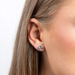 Diamonfire Bezel Set Carat Stud Earrings