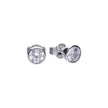 Diamonfire Bezel Set Carat Stud Earrings