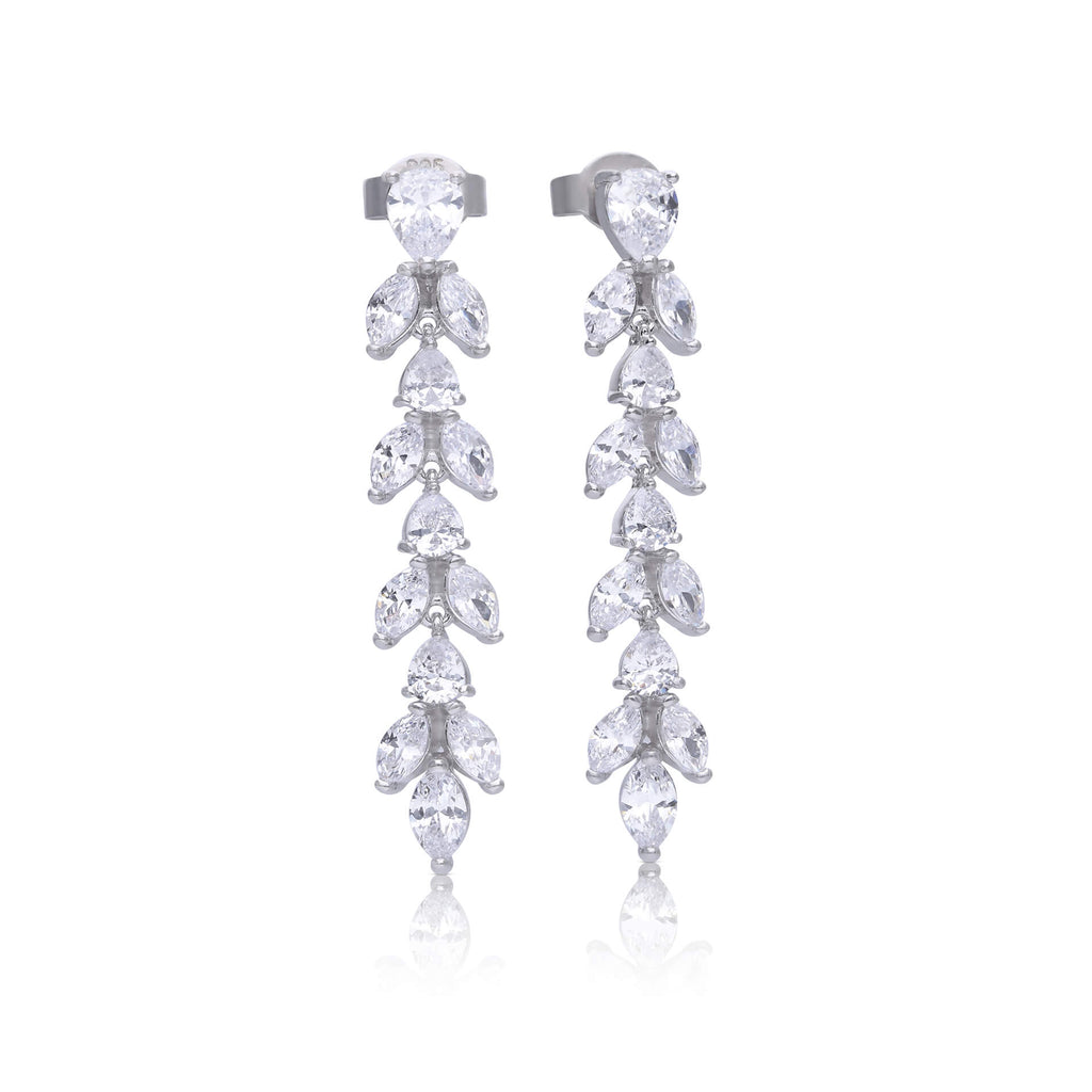 Diamonfire Weinranken Ohrringe