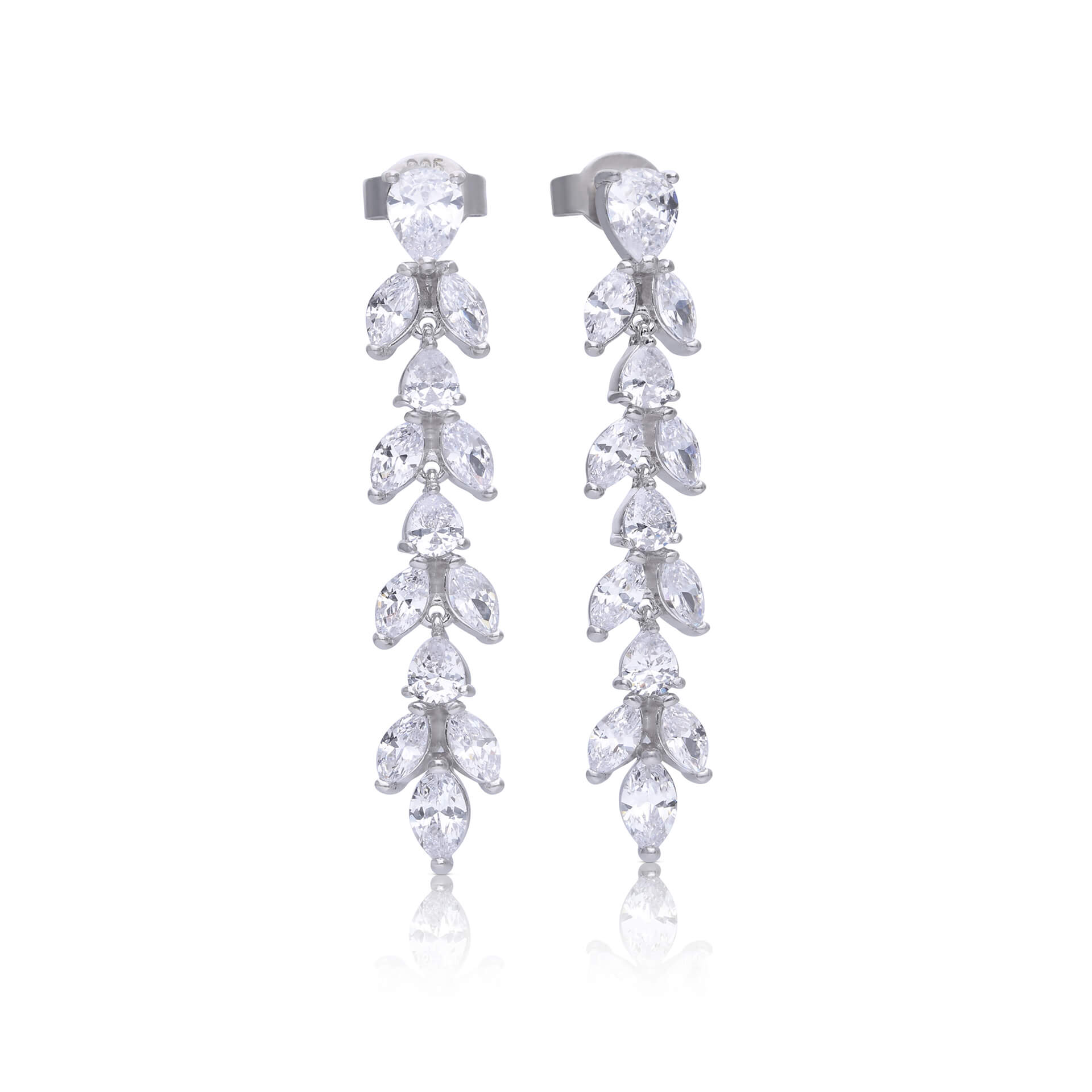 Diamonfire Weinranken Ohrringe