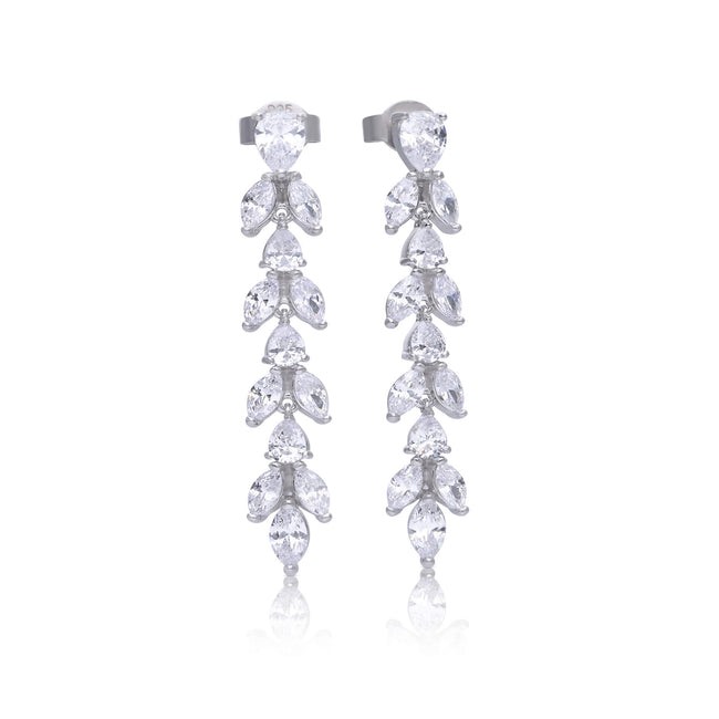 Diamonfire Vine Drop Earrings