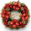 Christmas Wreath Door Hanging Decorations Festive Ornaments